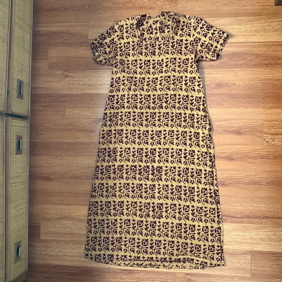 Vintage side slit kaftan - Picture 1 of 6